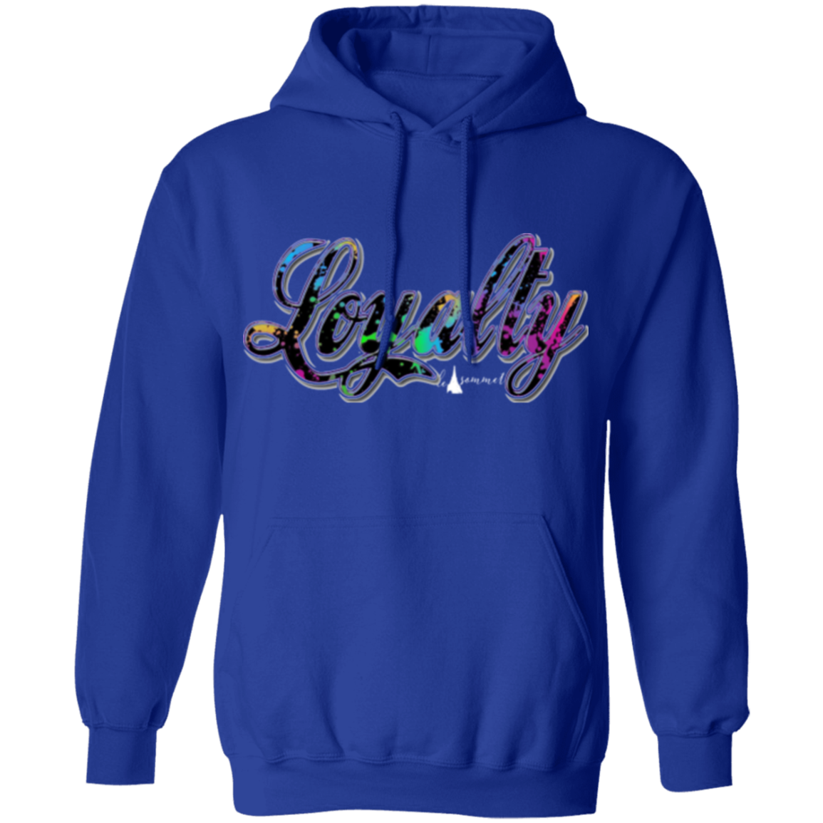 Loyalty Paint Splatter Pullover Hoodie 8 oz.