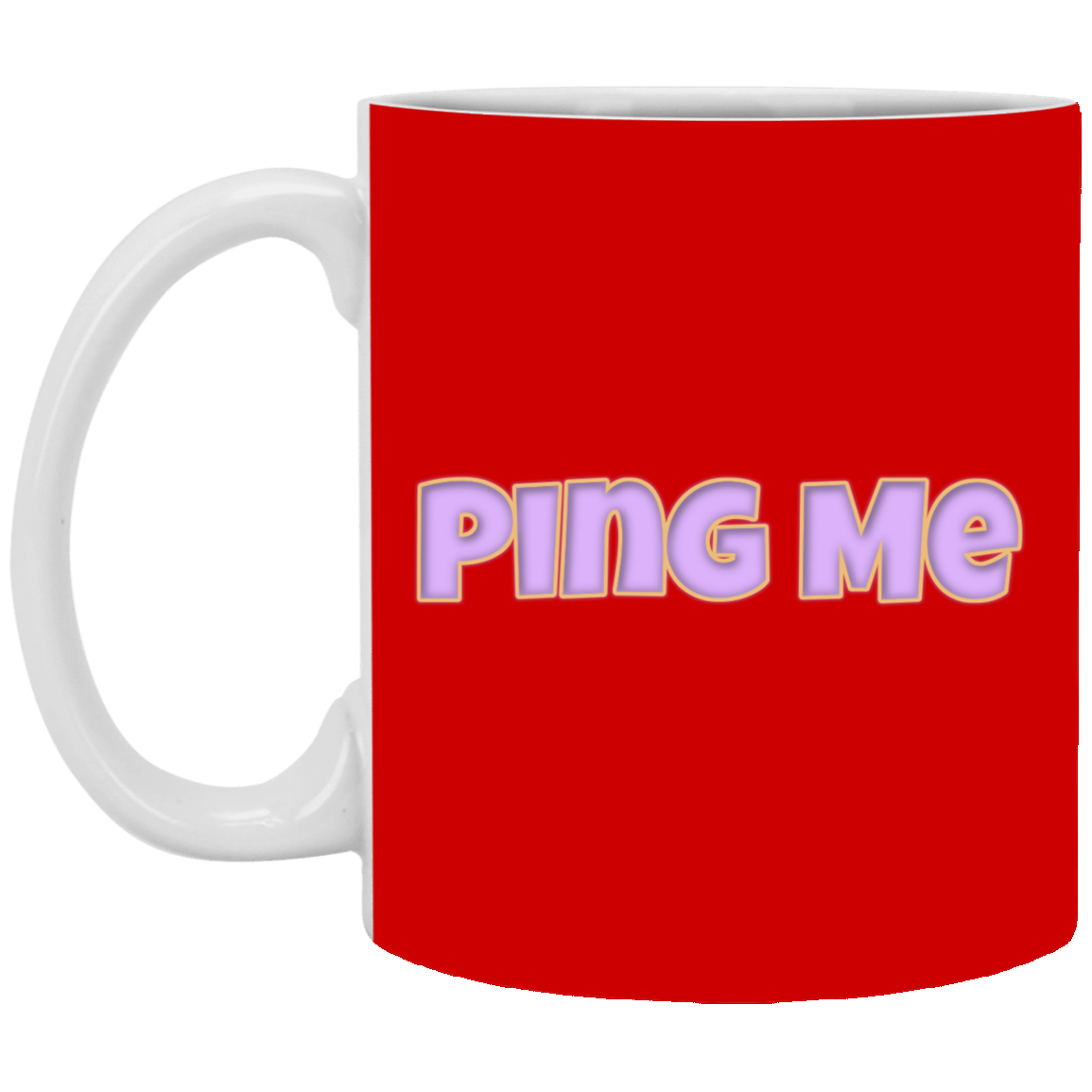 Ping Me11 oz. White Mug