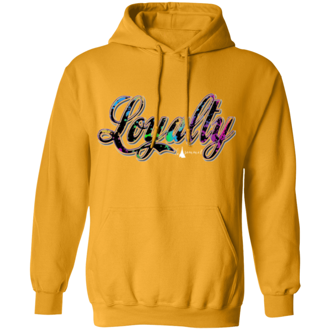 Loyalty Paint Splatter Pullover Hoodie 8 oz.