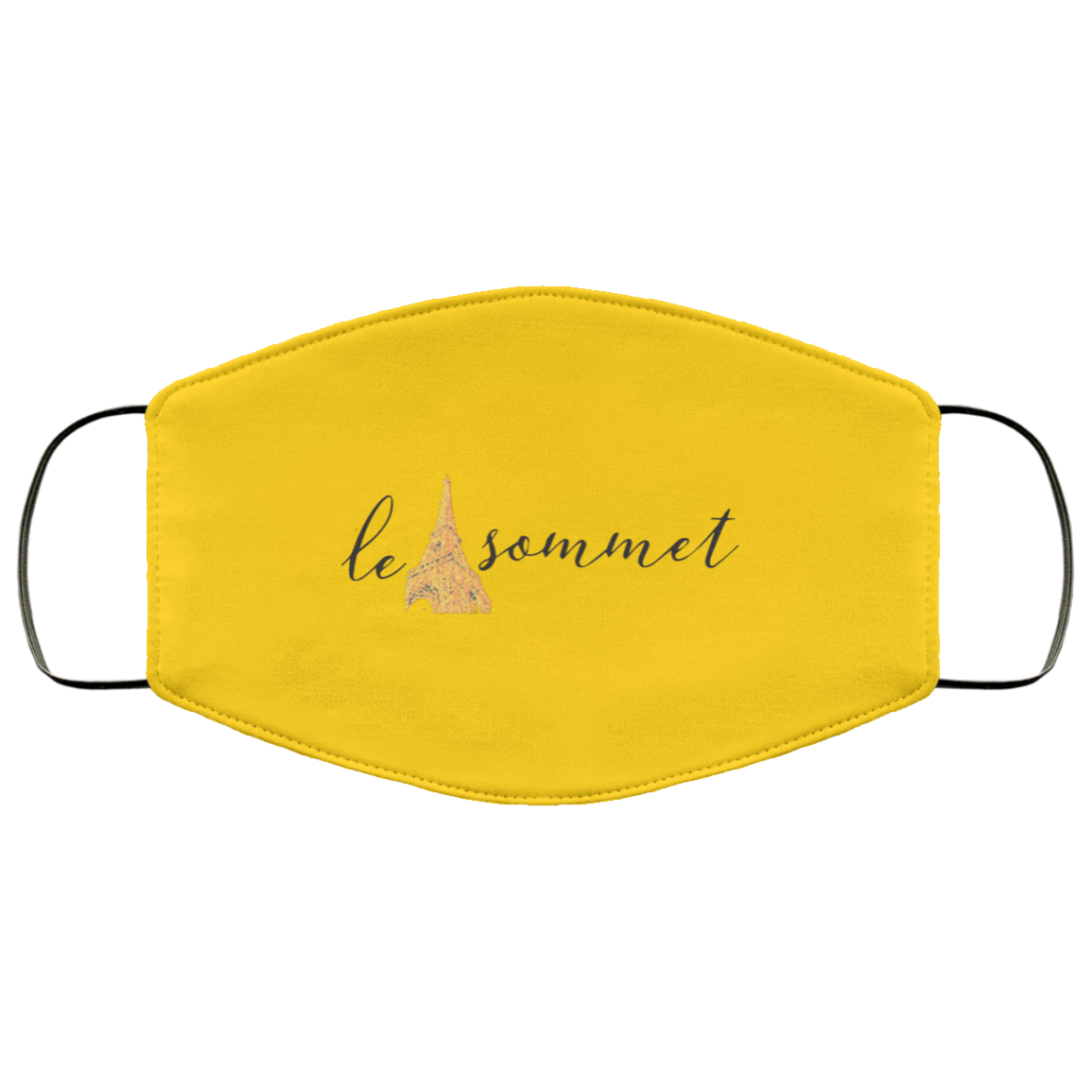 Le Sommet Logo FMA Face Mask