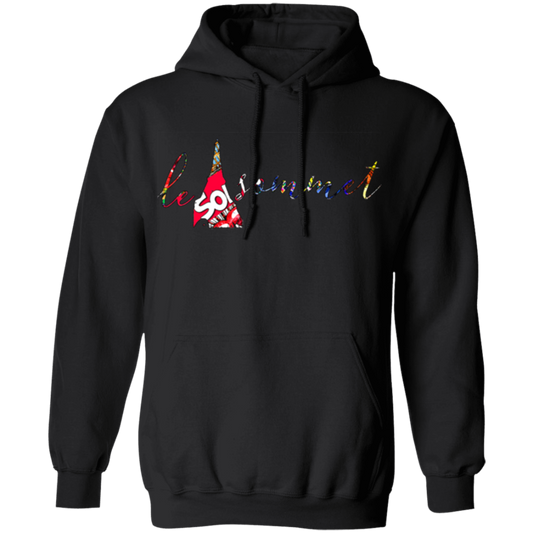 G185 iiu Pullover Hoodie 8 oz.