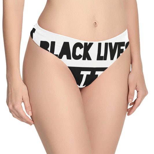 "BLM" Thong