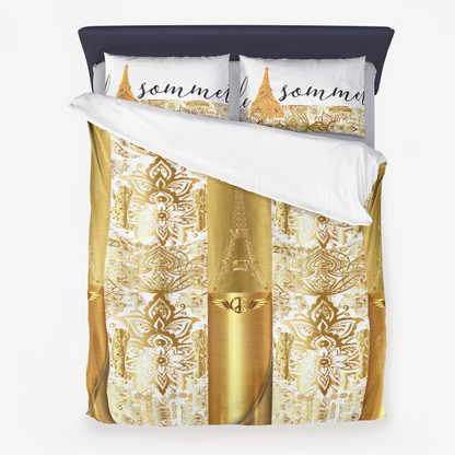 Le Sommet "Gold Grand Royal" Microfiber Duvet Cover