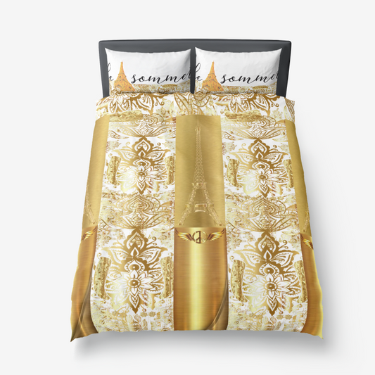 Le Sommet "Gold Grand Royal" Microfiber Duvet Cover