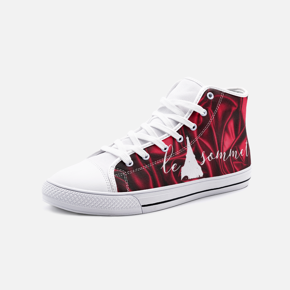 Le Sommet "Maroon Satin" Shoes